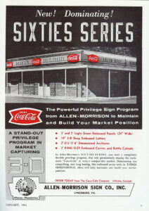 New Dominating Sixties Series Coca-Cola Bottler Ad - January 1961
