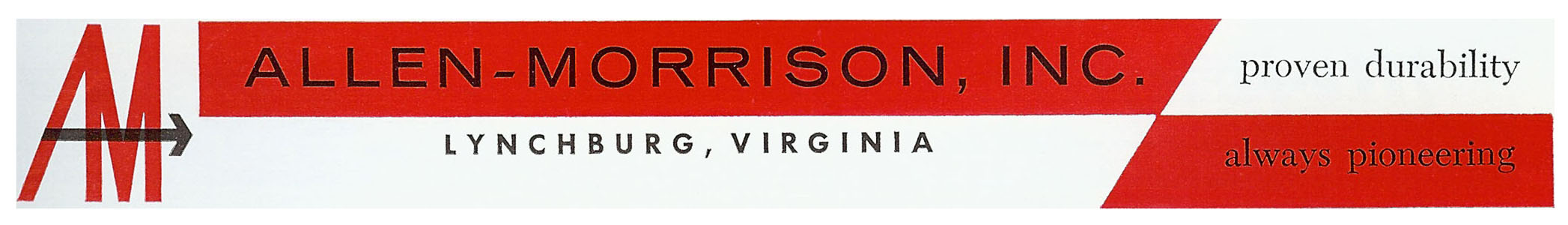 October 1963 Allen-Morrison Logo