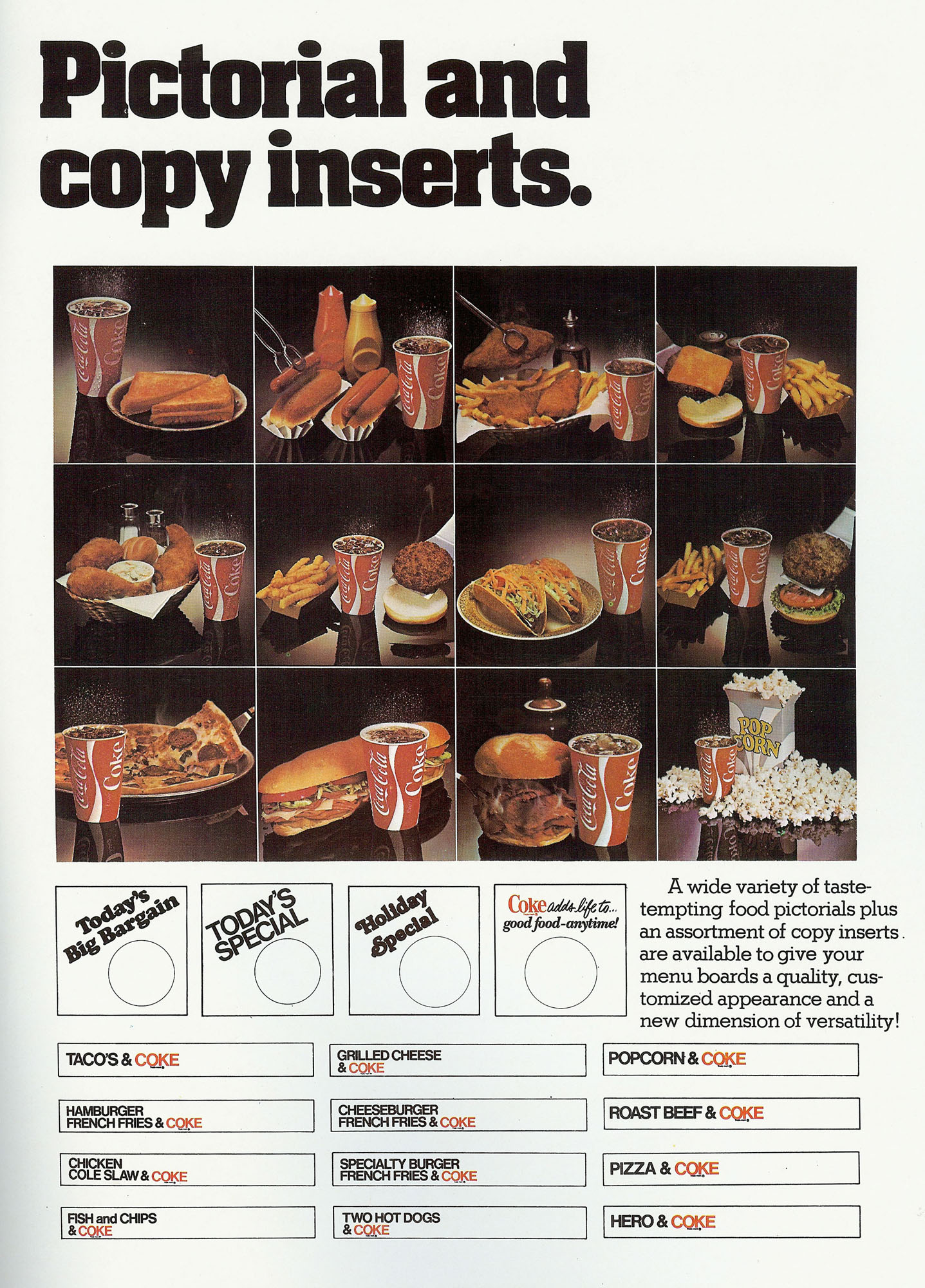 Revolutionary Style: Vintage Coca-Cola Menu Boards